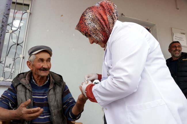 Kayseri'de sağlık hizmeti vatandaşın ayağına götürülüyor